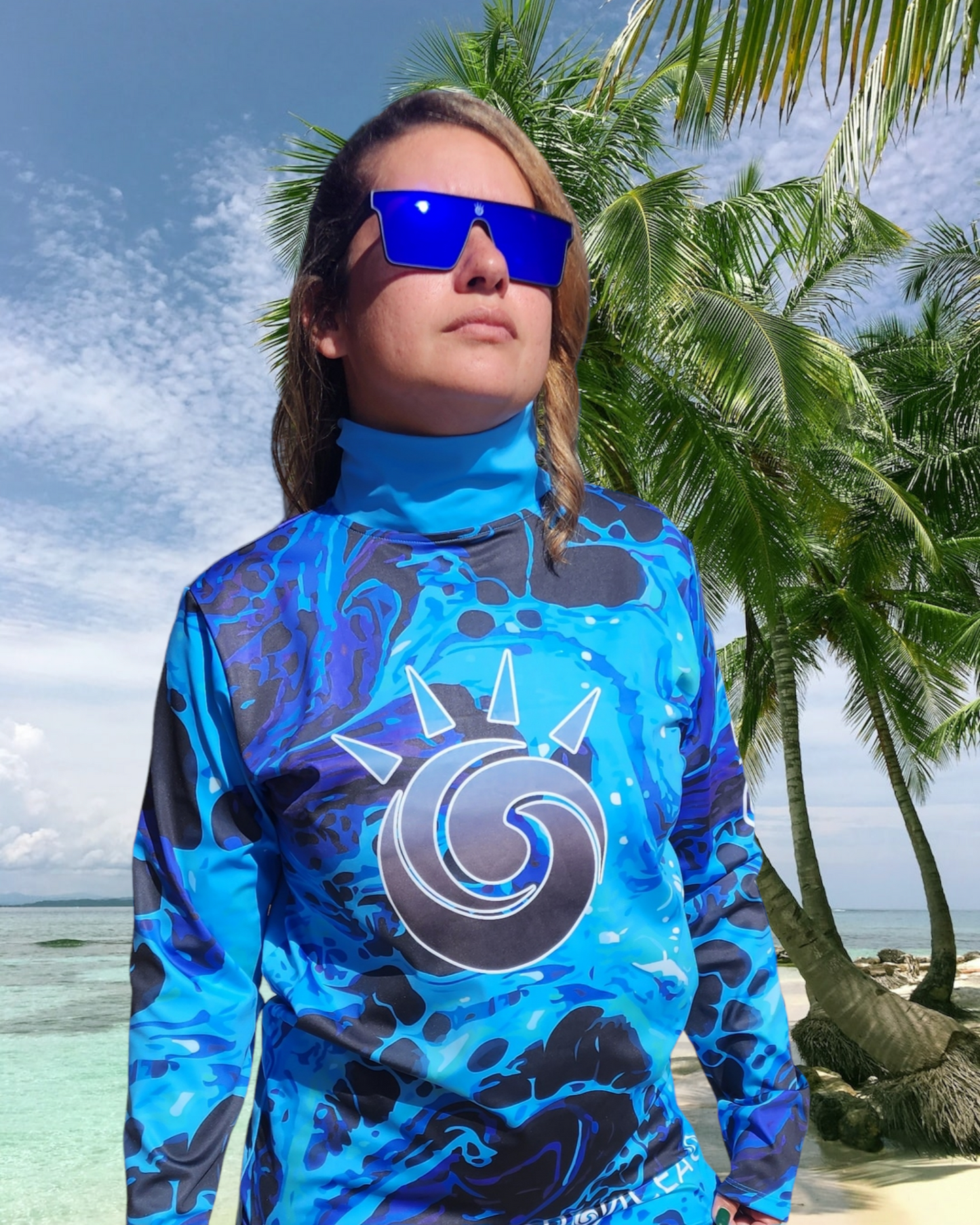 Turtle Neck Oceánico Rash Guard